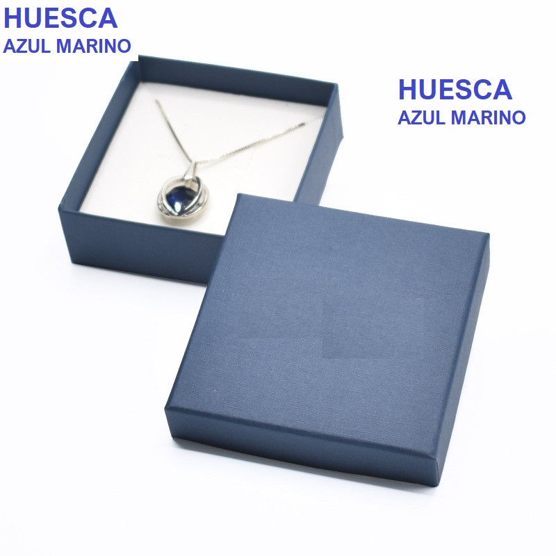 Blue HUESCA box, multipurpose 86x86x33 mm.